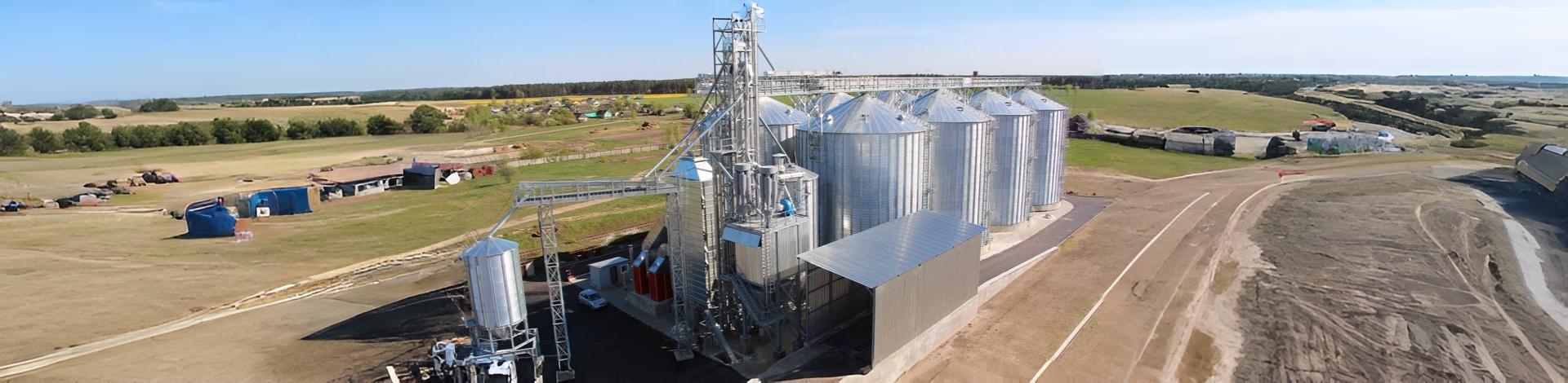 Строительство зерносушильных и зерноочистительных комплексов