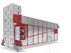 Конвейерная зерносушилка АТМ UNIVERSAL-25