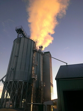 Поточная шахтная зерносушилка с рекуперацией воздуха Strahl 17000FR