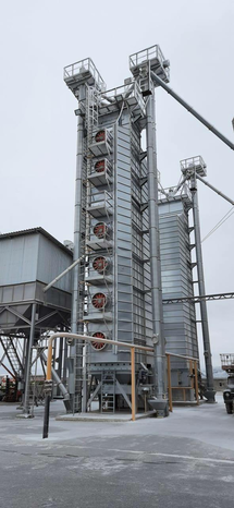 Шахтная зерносушилка VESTA 100