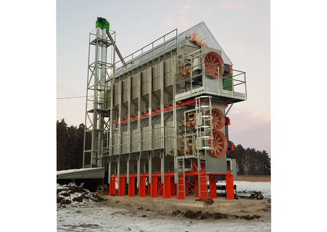 Зерносушилка SN2312 производительность 48 тч