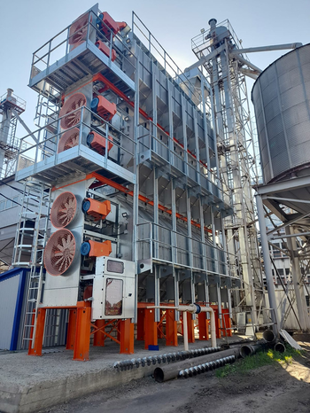 Зерносушилка SN3612 производительность 75 т/ч