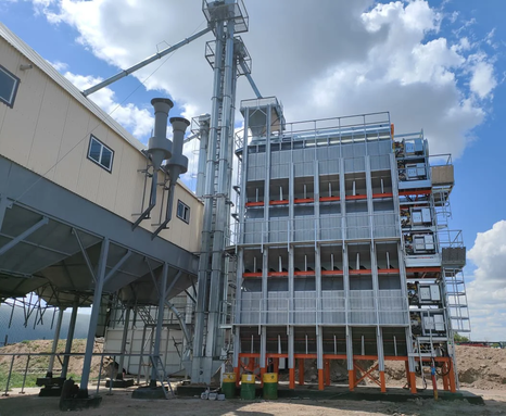 Зерносушилка SN3612 производительность 75 т/ч